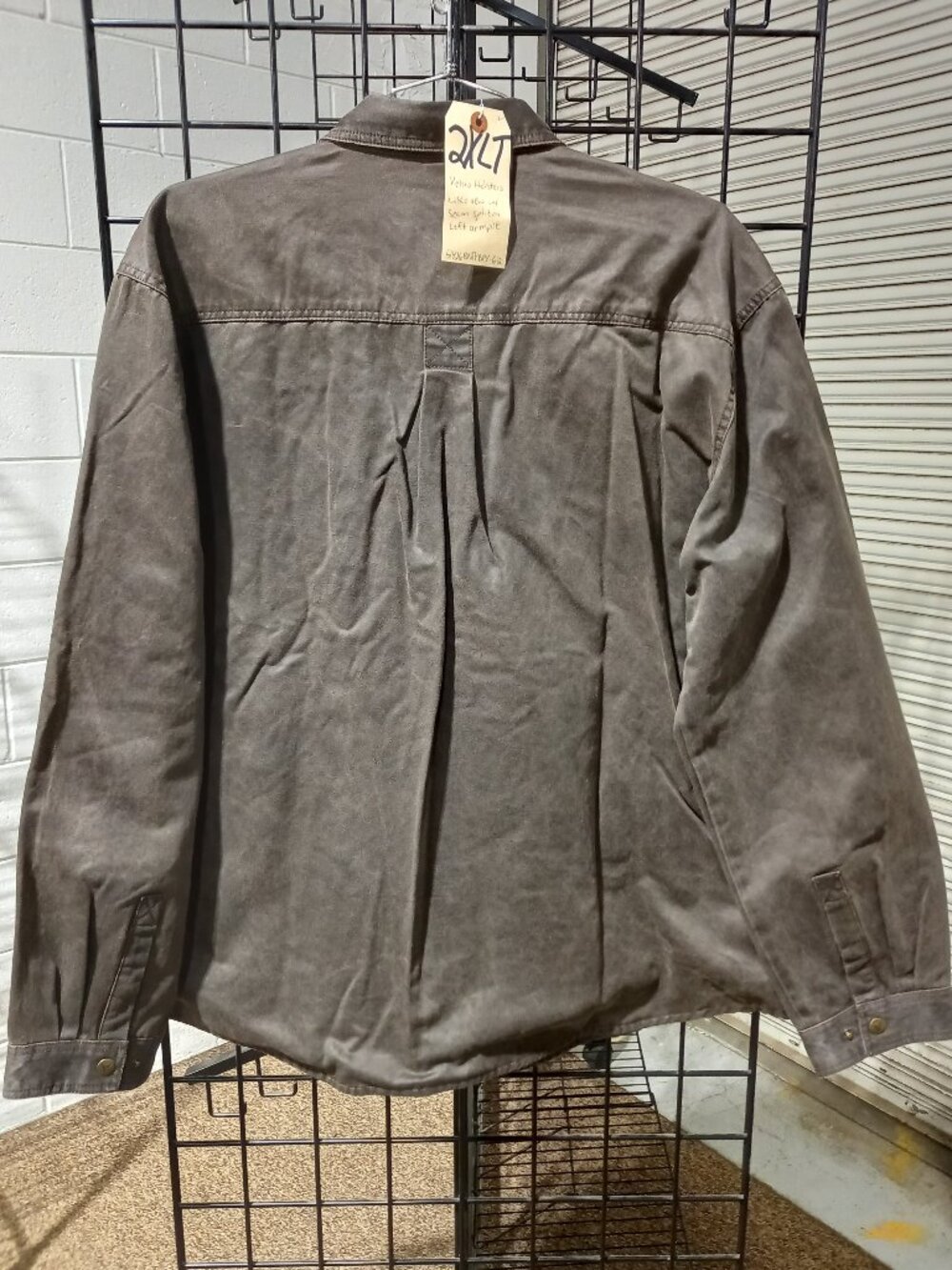 Bountyman Concealed Carry Shirt Jacket - Brown | 2XLT - Picture 3 of 9